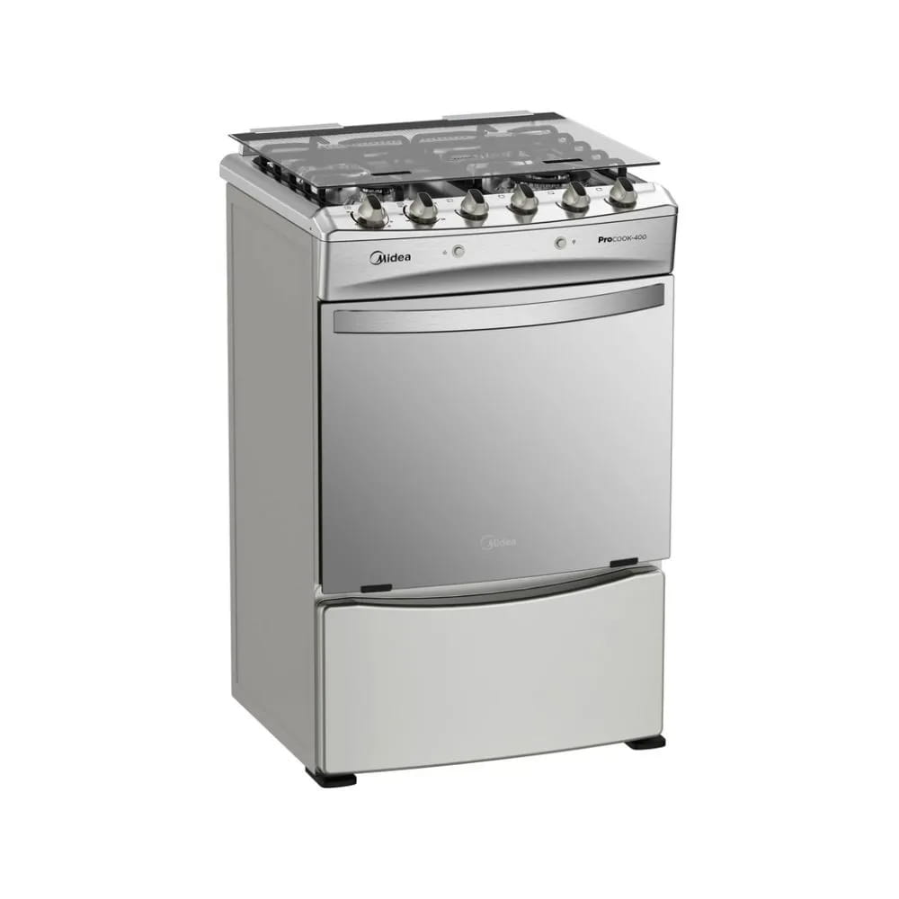 Cocina Gas Procook MGS24FS2LBBMSS-PE 24