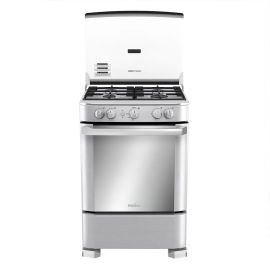Cocina a Gas Mabe 24" 4 Hornillas CMP6040FX1 Inox