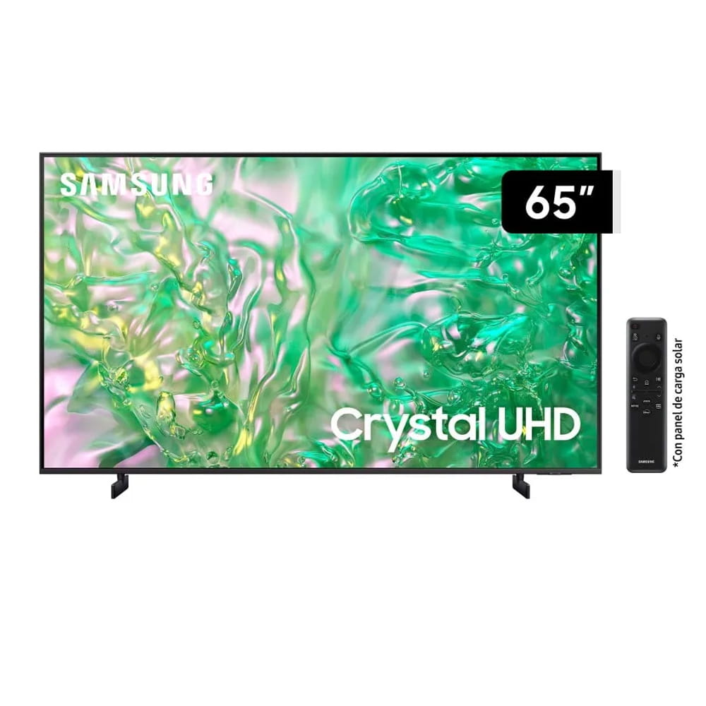 Televisor Smart UHD 4K Crystal Samsung 65 pulgadas Led UN65DU8000GXPE